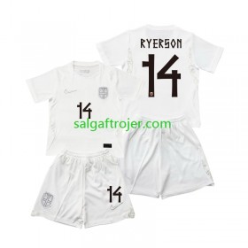 Norge Julian Ryerson 14 Fodboldtrøjer Børn 3. sæt World Cup 2026 Kort ærmer